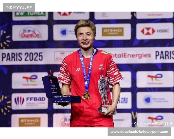 石宇奇首次夺世锦赛男单冠军 泪洒巴黎见证生涯重大突破